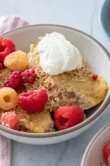 Coconut Cream Baked Oatmeal