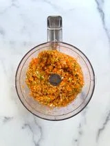 Carrot, Broccoli and Cheese Orzo