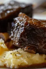 Slow Cooker Beef Short Ribs with Beer