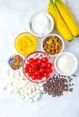 Banana Split Fluff Salad
