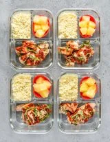 Pizza Chicken Roll Ups Meal Prep