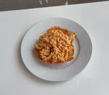 Parmesan Bowls with Creamy Tomato Pasta