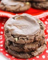 Cake Mix Mint Chip Cookies