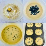 Blueberry Pancake Muffins With Mix