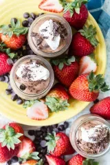 Eggless Chocolate Mousse