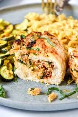 Air Fryer Stuffed Chicken Breast