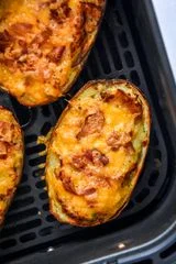 Air Fryer Twice Baked Potatoes