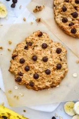 Air Fryer Banana Oatmeal Cookie For One