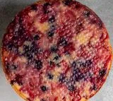 Olive Oil Mixed Berry Cake