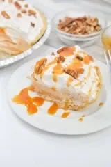 Butterscotch Cinnamon Pie (No Bake)