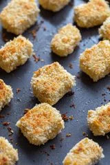 Vegan Parmesan Crusted Tofu