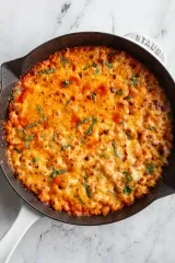 Cheesy White Bean Tomato Bake