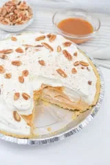 Butterscotch Cinnamon Pie (No Bake)