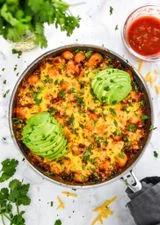 One-Pan Soy Chorizo Gnocchi Skillet