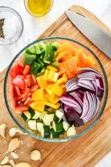 Roasted Vegetable Orzo Salad