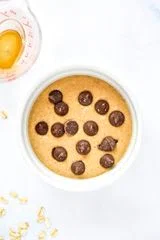 Individual Air Fryer Baked Oats