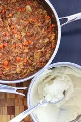 Beef & Cabbage Shepherd’s Pie