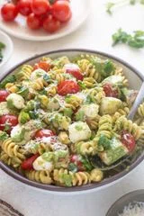Chicken Pesto Pasta Salad