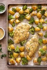 Sheet Pan Honey Mustard Chicken
