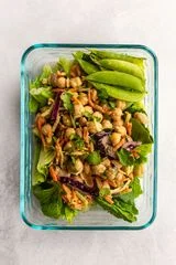 Peanut Chickpea Wraps