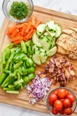 Go-To Chicken Bacon Ranch Salad