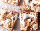 Chewy and Gooey Brown Butter S'mores Blondies