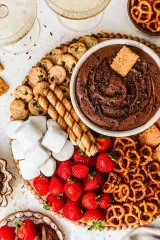 Easy Brownie Batter Dip From Scratch