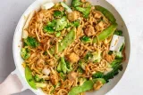 Peanut Tofu Noodles with Veggies