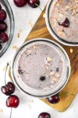 Cherry Vanilla Overnight Oats