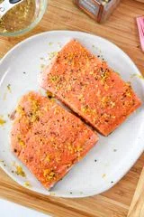 Air Fryer Lemon Pepper Salmon