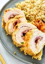 Air Fryer Chicken Cordon Bleu