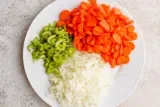 EASY Chickpea Noodle Soup