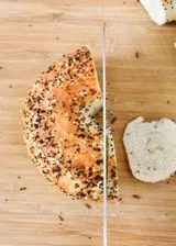 Air Fryer Everything Bagel Chips