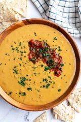 Vegan Salsa Con Queso