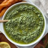 Carrot Green Pesto