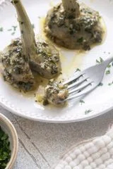 Roman Artichokes (Carciofi alla Romana)