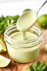 Cilantro Lime Tahini Dressing