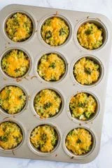 Broccoli & Cheese Quinoa Bites
