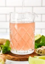 Make-Ahead Ginger Lime Syrup