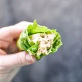 Tuna Salad Lettuce Wraps