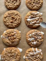 Brown Butter Coffee Cake Cookies 