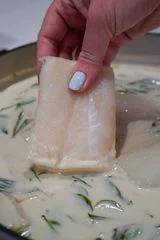 Thai-Inspired Coconut Lemongrass Poached Fish