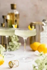 French 77 Cocktail with Gin
