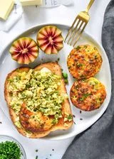 Spring Vegetable Mini Crustless Quiches