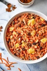 Cinnamon Raisin Carrot Salad