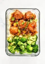 Homemade Pineapple Teriyaki Chicken Meatballs