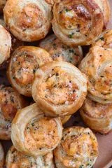 Cheddar and Chive Pinwheels
