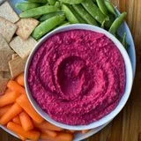 Probiotic Beet Hummus