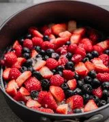 Olive Oil Mixed Berry Cake