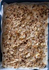 Almond Croissant Gooey Butter Cake With Brown Butter